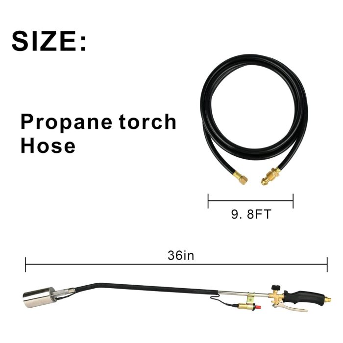 CAMPFIRE Propane Torch Weed Burner2