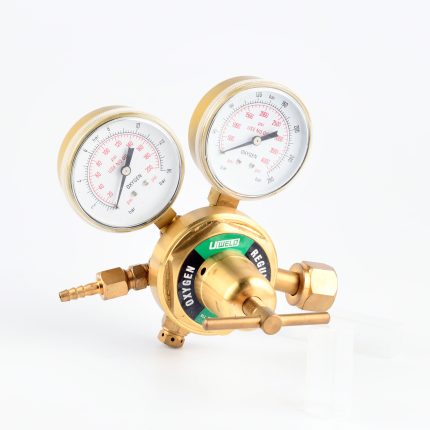 UWELD UW-1402 Medium Duty Acetylene Oxygen Regulator, Easy to Read Dual Scale, Forged Brass Body and Bonnet