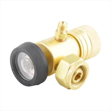 UWELD AR-B CGA520 B Tank Acetylene Regulator, Matching Turbo Style Acetylene Kit, Air Acetylene